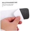 NUOBESTY Cork Strips for Walls, Small Felt and EVA Bulletin Board, Hanging Memo Board Strips for Office view 3