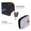 NUOBESTY Cork Strips for Walls, Small Felt and EVA Bulletin Board, Hanging Memo Board Strips for Office view 4