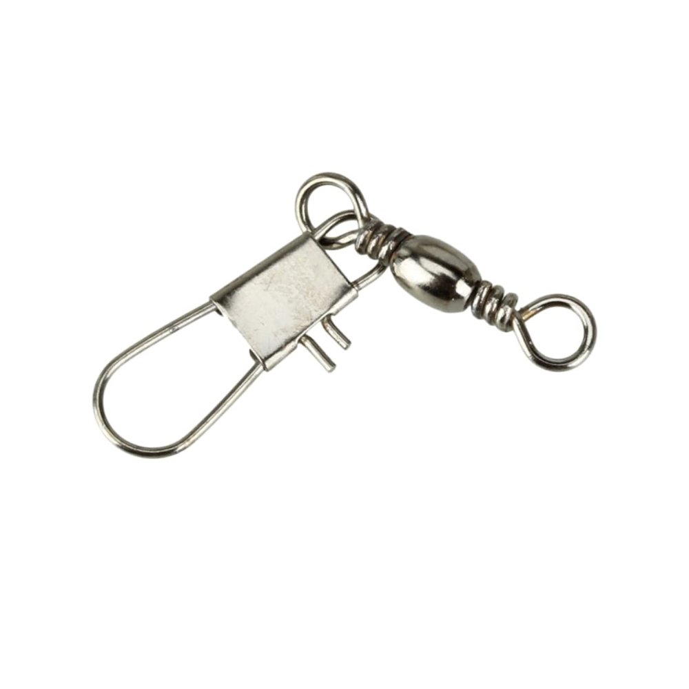 INOOMP 50-Piece Stainless Steel Offset Fishing Hooks, Sharpened Fishing Hooks, Easy to Remove, Durable for Long-Term Use