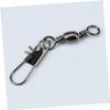 INOOMP 50-Piece Stainless Steel Offset Fishing Hooks, Sharpened Fishing Hooks, Easy to Remove, Durable for Long-Term Use view 2