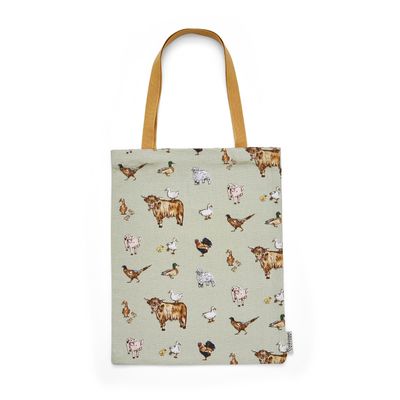 Cooksmart Buttercup Farm Carry Bag with Handles, Contemporary British Design