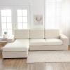 Waterproof Stretch Sofa Seat Cushion Cover, White, 1-Seater (65–95 cm) view 4