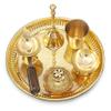 BENGALEN Brass Pooja Thali Set, 15.2 cm view 1