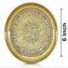 BENGALEN Brass Pooja Thali Set, 15.2 cm view 2