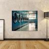 islandburner Canvas Wall Art, AI Washing Machine Laundromat Series, 3-Piece Panorama Set, JBCF-3P view 2