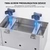 QUTBAG 5 kg Stainless Steel Meat Press Mold with Dual-Screw Press view 4