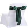 Stretch Chair Sashes with Ring Buckles, Red, 50 pcs view 1