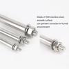 MIFANI 304 Stainless Steel Expansion Anchor Bolts, 10-Pack, M8 x 80 mm view 3