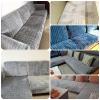 uyeoco Velvet Sofa Cover for L-Shaped Sectional, 70 x 90 cm, Color Ee view 3