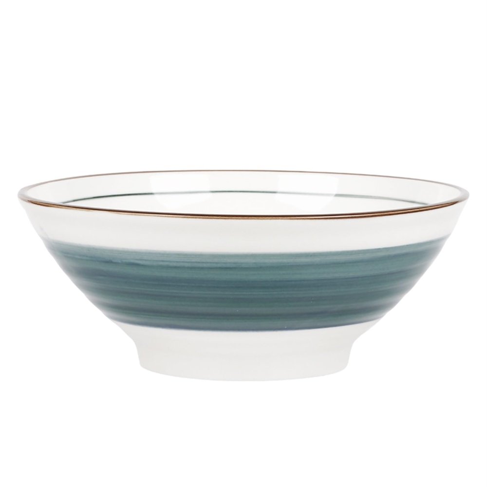 Meiiron Green Ceramic Ramen Bowl, 9 in