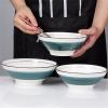 Meiiron Green Ceramic Ramen Bowl, 9 in view 4