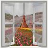 Fly Screen for Windows 50 x 170 cm, Pollen Protection Screen, Gray view 1