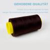 Overlock Thread, 100% Polyester, Coffee, 4-Cones Set view 4