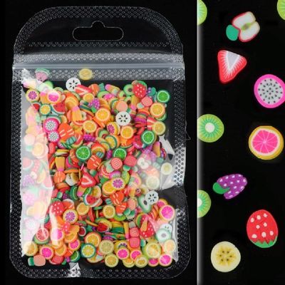 UNFAIRZQ 3D Mini Mixed Fruits & Sweets Charms