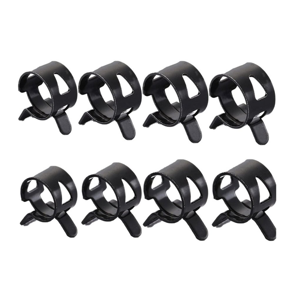 Pipe and Hose Clamps, 10-Piece M6 32 mm Spring Clamps