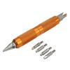 UPQRSG Swivel-Head Deburring Tool Set with Aluminum Alloy Handle view 1