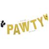 ORFOFE Lets Pawty Banner for Pet Birthday Parties view 2