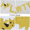 ORFOFE Lets Pawty Banner for Pet Birthday Parties view 3