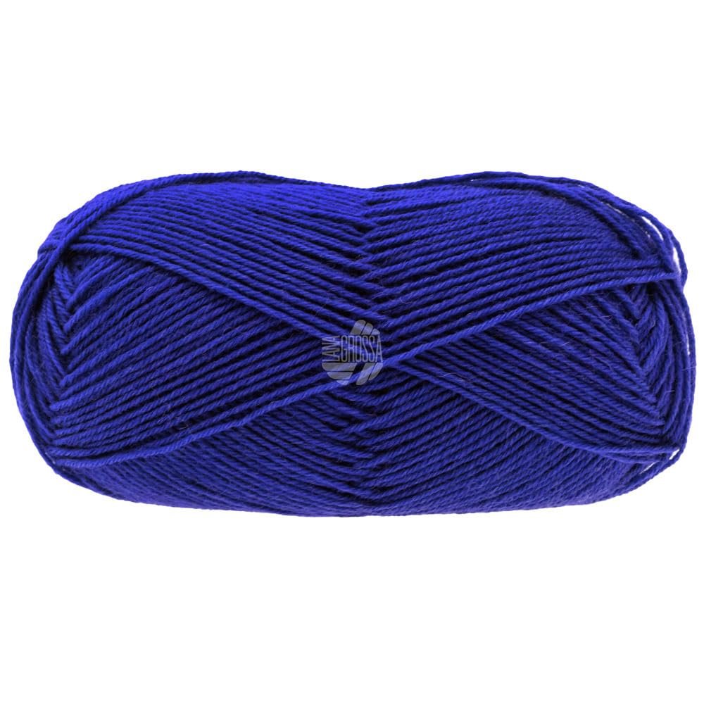 LANA GROSSA Meilenweit 50g | Classic Machine-Washable Sock Yarn | 80% Virgin Wool & 20% Polyamide | 210 m | Color FB1413