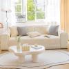 MTHGH L-Shaped Sofa Cover, White, 70 x 210 cm view 2