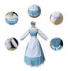 Gothden Women's Apron Maid Dress Cosplay Costume Halloween Costume view 3