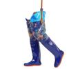 Long Wading Boots with Adjustable Buckles, Blue, EU 37 view 1