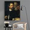 Paint by Numbers Kit for Adults and Kids, Self-Portrait with Death as a Fiddler, Canvas Kit for Beginners view 3