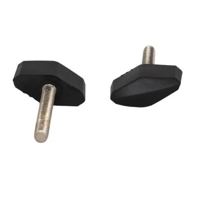 M6/M8 External-Thread Diamond Knurled Clamping Knob, 32 mm T-Head, 50 mm Length