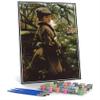 Paint by Numbers Kit for Adults and Children, James Tissot Greenhouse Painting view 1
