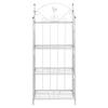 RAUGAJ Square Plant Shelf, White, 61.5 x 33 x 153 cm view 2