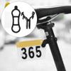 HERCHR Universal Bicycle Flashlight Mount, Clip-On Holder view 2
