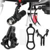HERCHR Universal Bicycle Flashlight Mount, Clip-On Holder view 4