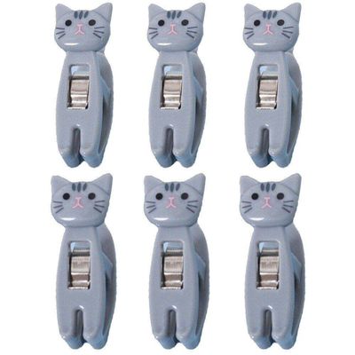 Ericetion Finger Clips for Hangers, 6-Pack