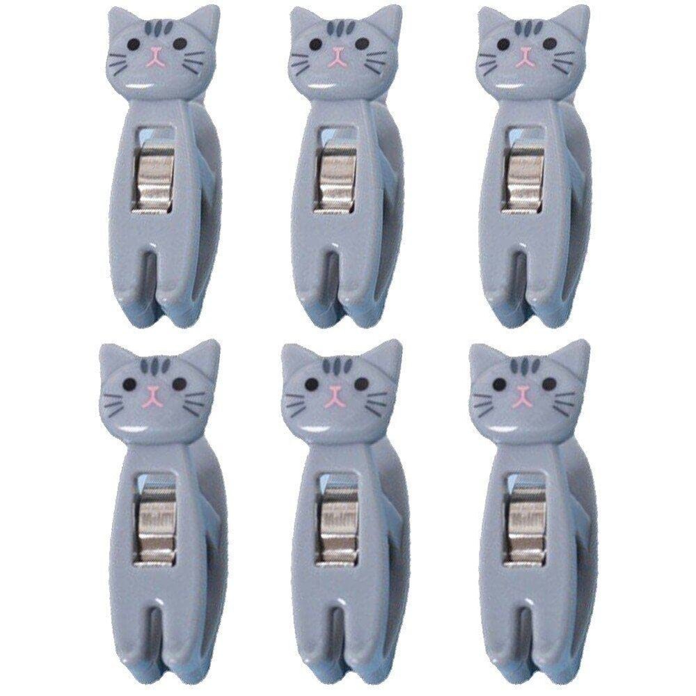 Ericetion Finger Clips for Hangers, 6-Pack