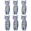 Ericetion Finger Clips for Hangers, 6-Pack view 1