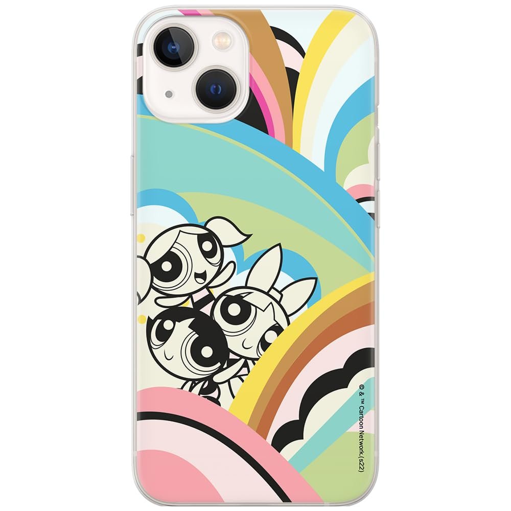 ERT GROUP iPhone 13 TPU Case, Officially Licensed The Powerpuff Girls 018 Design