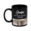 Cottage Garden EMUG-11B Coffee Mug with "Grandpas Are Dads Without Rules," 325 ml, Black and Brown view 1