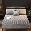 Plush Mattress Cover, Thick, Warm, Soft Crystal Velvet, King Size, Fitted Sheet, No Pillowcase view 1