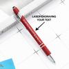 AIFLM Personalized Engraved Ballpoint Pens, Bulk Sets up to 500 Pieces, Custom Name or Text Pens for Business, Graduation, Weddings, Birthdays, and Christmas Gifts view 3