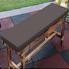 Zoomlie Waterproof Garden Bench Cushion, 5 cm Thick view 1