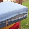 Zoomlie Waterproof Garden Bench Cushion, 5 cm Thick view 3