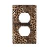 Leopard-Pattern Wall Plate for Light Switches or Outlets view 1