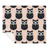 Soft Warm Fleece Throw Blanket for Children and Adults, Cute Owl Blanket for Sofa, Chairs or Bed, 150 x 200 cm view 1
