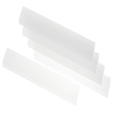 Klötzchenmann Acrylis Satin-Finished Acrylic Blocks, 22 x 8 x 160 mm, 5 Pieces