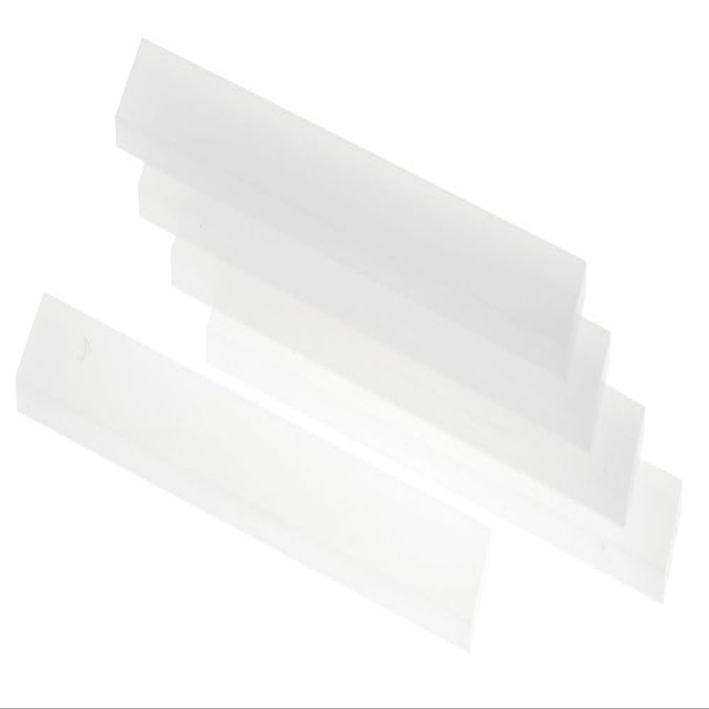 Klötzchenmann Acrylis Satin-Finished Acrylic Blocks, 22 x 8 x 160 mm, 5 Pieces