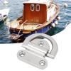Buachois Marine 316 Stainless Steel Folding D-Ring Pad Eye view 2