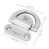 Buachois Marine 316 Stainless Steel Folding D-Ring Pad Eye view 3