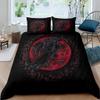 WIKINGER Viking Raven Duvet Cover Set, 135 x 200 cm, 2-Piece view 1
