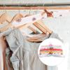 10 Floral-Wrapped Non-Slip Hangers view 2