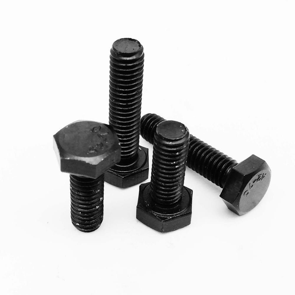 5–20 pcs M3–M6 GB5783 DIN933 Black 304 Stainless Steel Hex Bolts